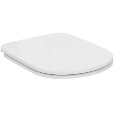 Immagine di Ideal Standard I.Life a Sedile con Cerniere in Metallo Chiusura Rallentata Bianco