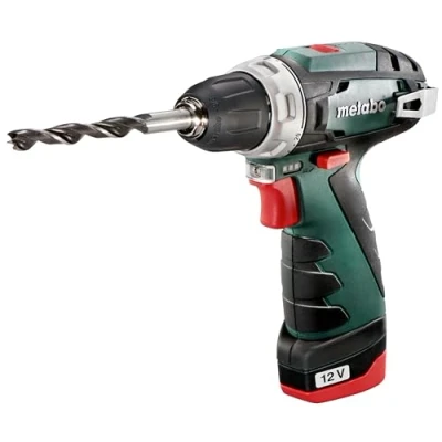 Immagine di Metabo PowerMaxx BS 600079500 Trapano avvitatore a batteria 10.8 V 2 Ah Li Ion incl. ricaricabile