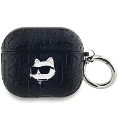 Immagine di CG Mobile Karl Lagerfeld KLA3PGCHPK Custodia per AirPods 3, colore: Nero