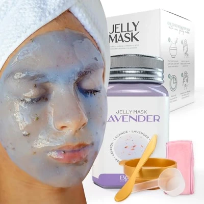 Immagine di BRÜUN Beauty Hydrogel jelly Face Masks Moisturizing Hydro Lavender Facial Mask Jellymask Natural Anti Wrinkle For All Skin Types, 650g
