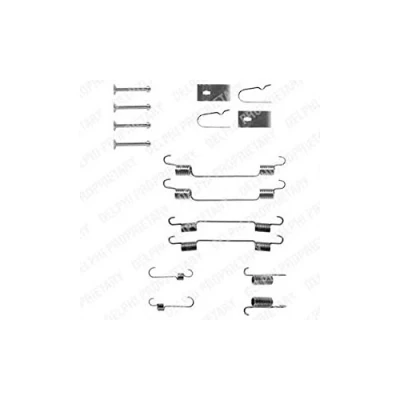 Immagine di DELPHI LY1202 Kit accessori, Ganasce freno SUZUKI: Wagon R+ II Hatchback, Alto IV, SUBARU: JUSTY 1