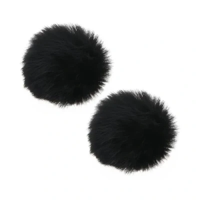 Immagine di Create idea 2 coperture per microfono lavalier antivento in peluche, clip di copertura compatibili con Rode wireless Pro, GO II, sistema microfoni a pelo lungo