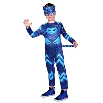Immagine di Ciao Gattoboy Catboy costume travestimento bambino originale PJ Masks Superpigiamini (Taglia 3 4 anni) con maschera