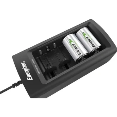 Immagine di Energizer Universal Caricabatterie universale NiMH Ministilo (AAA), Stilo (AA), 1/2 Torcia (C), (D), Blocco da 9 V
