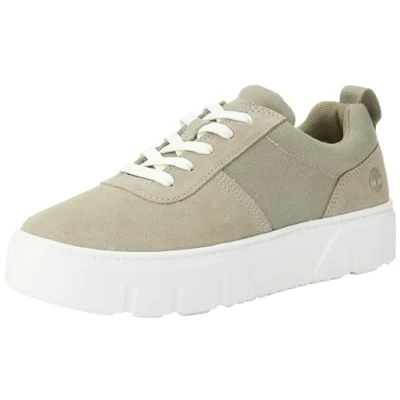 Immagine di Timberland LOW LACE UP SNEAKER, Scarpe da Ginnastica Donna, LAUREL COURT LIGHT TAUPE SUEDE, 41.5 EU