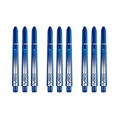 Immagine di RED DRAGON VRX Alberi Freccette Aste Medi Blu 4 Set per Confezione (12 in Totale)