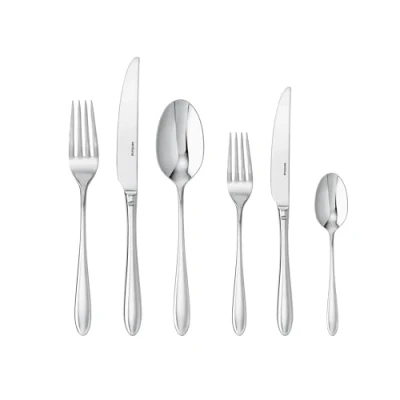 Immagine di Sambonet Dream 52515 83 Set di Posate da Tavola Monoblocco in Acciaio Inox 18/10, per 6 persone, 36 pezzi: forchette, coltelli, cucchiai, forchette frutta, coltelli cucchiaini tè