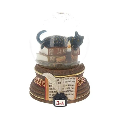 Immagine di Nemesis Now Witching Hour di Lisa Parker Palla neve, 11 cm, marrone, in resina e vetro, taglia unica