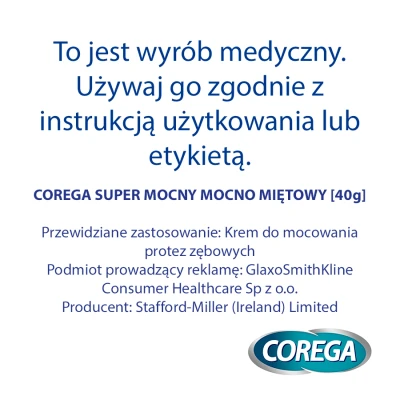 Immagine di Corega ultra Haftcreme Frisch 40g (1 x 40g) by