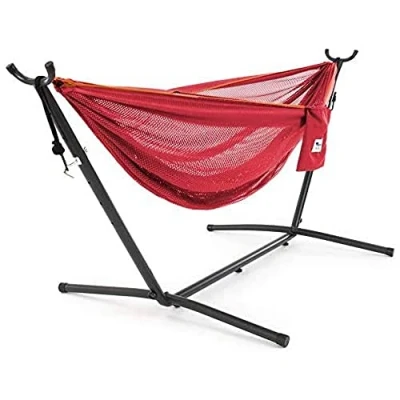 Immagine di Vivere Amaca a rete con supporto (250 cm) Punch/Peach