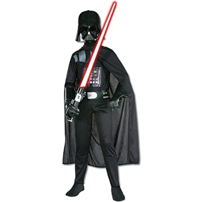 Immagine di Rubie&#039;s Costume di Darth Vader, 100% Poliestere, S (3 4 anni)