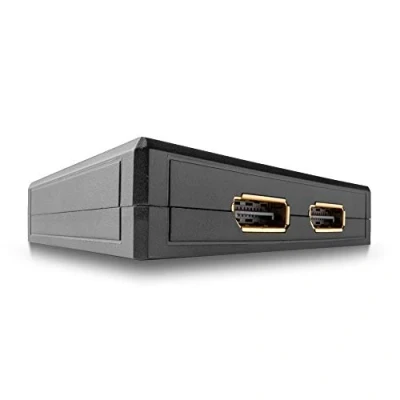 Immagine di LINDY 2 Port DisplayPort 1.2 Bidirektionaler Switch 2+2 Porte Utilizzo bidirezionale 3840 x 2160 Pixel