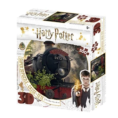Immagine di Sagas,Harry Potter Harry The Hogwarts Express 500 PCS 3D Effect Puzzle, Multicolore, One size, HP32506