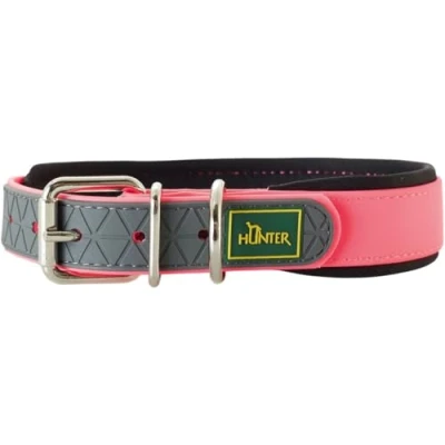 Immagine di Collana in neoprene del comfort di comodità cacciatore, 45cm, rosa neon