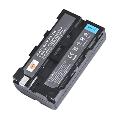 Immagine di DSTE NP F550 F570 F330 Batteria di ricambio compatibile con Sony CCD RV200 SC5/E SC55E SC55 SC65 SC7 SC7/E SC8/E