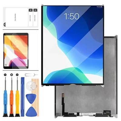 Immagine di Schermo sostitutivo per iPad 10.2 2019 7 7th A2197 A2200 A2198 A2232 Display LCD 8 TH Gen 2020 Matrix A2428 A2429 A2430 A2270 Parti di Riparazione (Non Touch digitizer) (Nebbia Nero)