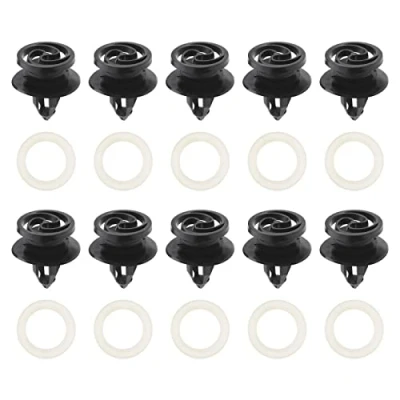 Immagine di Create idea 30 Clip Per Pannelli Di Rivestimento Della Portiera Dell&#039;auto Con Sigillante 8E0868243 Compatibile A4 A3 B6 B7 Carte Da Porta Foro 11 Mm Elementi Fissaggio