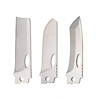 Immagine di ROXON Replaceable Knife Blades for S802 Phantom, S501U, S502 e S502U Phantasy (BA04straight+BA10spey Point+BA11curved)