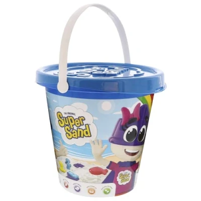 Immagine di Super Sand Toy Secchiello portaoggetti Sabbia, Colore: Rosso, Multicolore, 919828.006