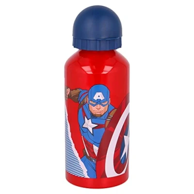 Immagine di Stor Flacone in Alluminio Piccolo 400 ml Avengers Comic Heroes, Multicolore, Estándar