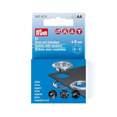 Immagine di Prym 542415 Ricambio occhielli con rondelle