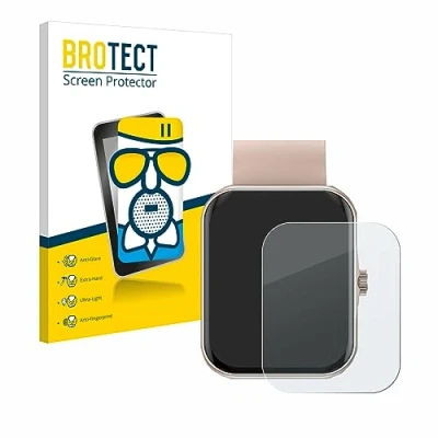 Immagine di brotect Pellicola Vetro Opaca per Mutoy Smartwatch 1.83&quot; Protezione Schermo [Anti Riflesso, Durezza 9H]