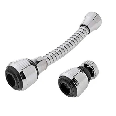 Immagine di Rubinetto Aeratore, 360 Girevole Risparmio Idrico Aeratore Diffusore Ugello Filtro Adattatore Sostituzione per Cucina