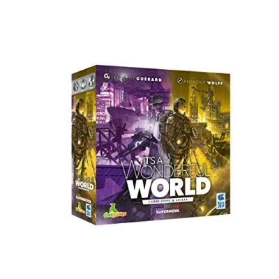 Immagine di Studio Supernova It&#039;s a Wonderful World: Corruzione &amp; Ascesa Espansione con un intero nuovo set di carte, 1 7 giocatori, 12+, Edizione in italiano