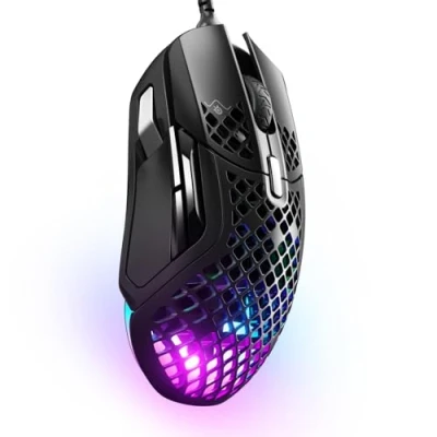 Immagine di Steelseries Aerox 5 Mouse da gioco Cablato, USB Ottico Nero 9 Tasti 18000 dpi Illuminato