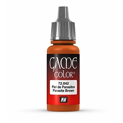 Immagine di Vallejo 72042 Colore Acrilico In Formula Opaca E Coprente A Base D&#039;acqua, Marrone (Parasite Brown), 17 ml, 1 Pezzo