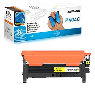 Immagine di LOSMANN Toner compatibile per Samsung P404 CLT P404C 404S K404S C404S M404S Y404S for Xpress SL C430W C480FW C480W C480 C430 C480FN C433 (1 Giallo)