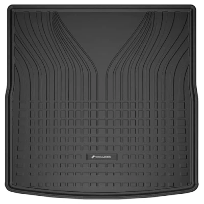 Immagine di WALSER premium vassoio per stivali compatibile con Audi A4 Allroad B9 01/2016 Oggi, Avant 08/2015 tappetino di protezione 100% su misura made in EU