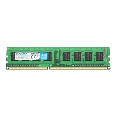 Immagine di BRAINZAP MTXtec Memoria RAM da 4 GB DDR3 DIMM PC3L 12800U 11 A1 1Rx8 1600 MHz 1.35V CL11 per computer