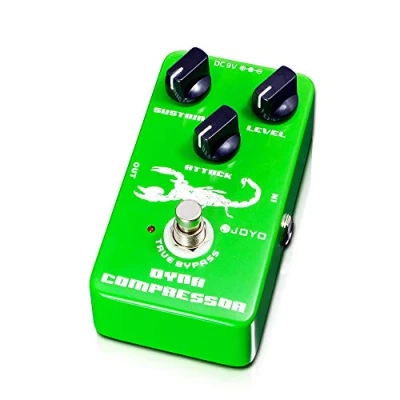 Immagine di JOYO Dynamic Compressione Pedal Ricreazione a basso rumore Compressore Ross classico per chitarra elettrica e True Bypass (JF 10)