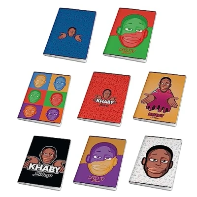 Immagine di Pigna Confezione 10 Maxi Quaderni a quadretti KHABY x