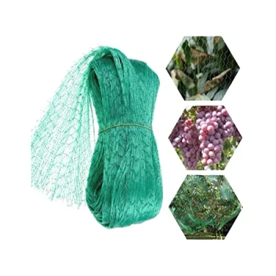 Immagine di Rete Anti Uccelli 4X10m, Reti Protettive da Giardino, Protezione Pianti Fiori Frutte, Tagliabile (4X10m)