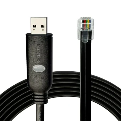 Immagine di DSD TECH SH RJ12A Cavo seriale da USB a RJ12 6P4C RS232 con Chip FTDI