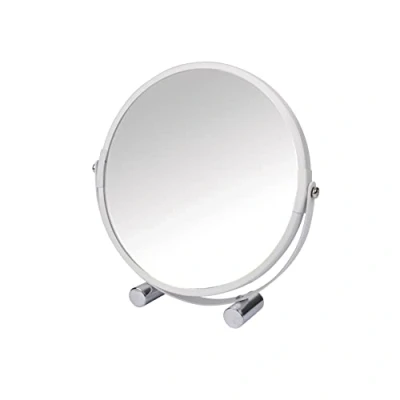 Immagine di Douceur d&#039;Intérieur Specchio GROSSISANTE DIA17CM, Stagno, Bianco