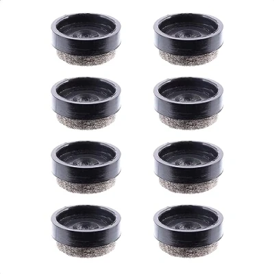 Immagine di WAGNER QuickClick® inserti di feltrini ricambio I Set da 8 sostituibili feltro lana ULTRASOFT diametro Ø 17 mm per base Fatto in DE 15833300
