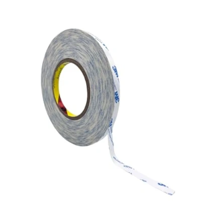 Immagine di 3M 9448A Nastro biadesivo in tessuto, sottile, 50 metri, spessore 0,160 mm, ad alte prestazioni (50 mt X 12 mm)