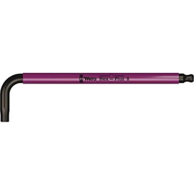 Immagine di Wera, 950 SPKL Chiave a L Multicolour, metrica, BlackLaser, Hex Plus, 8.0 mm