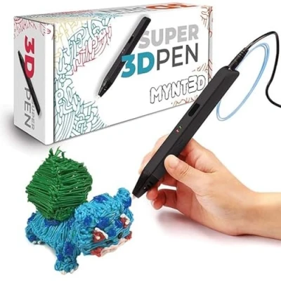 Immagine di MYNT3D penna Super 3D, per stampa 3D compatibile con ABS da 1,75 mm e PLA