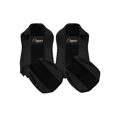 Immagine di F CORE Coprisedili camion compatibile per IVECO STRALIS S WAY 03.19 03.21 NERO