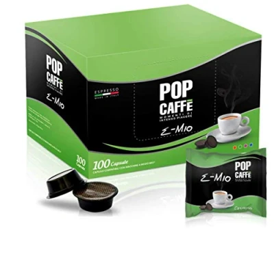 Immagine di 200 CAPSULE POP CAFFE&#039; E MIO 2 CREMOSO COMPATIBILI LAVAZZA A MODO