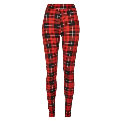 Immagine di Urban Classics SOFT AOP Leggings, Donna, Taglia: 4XL, Redcheck