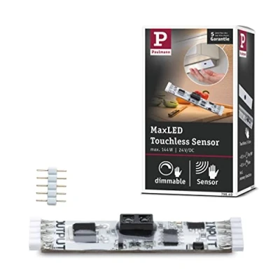 Immagine di Paulmann 79840 MaxLED Touchless Sensor Dimmer LED 24 V (max.) (L x A P) 56.5 7 12.5 mm 1 pz.