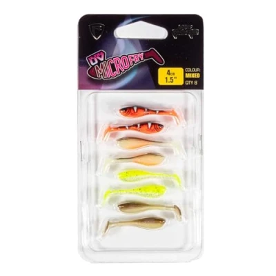 Immagine di Fox Rage NMC061 Micro friggitrice UV, 4 cm, confezione da 8
