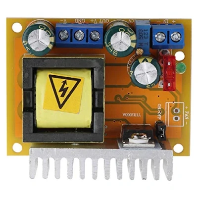 Immagine di convertitore boost DC ad alta tensione 8 32V 12V a ± 45V 390V Condensatore ZVS Ricarica Adattatore di alimentazione Modulo step up