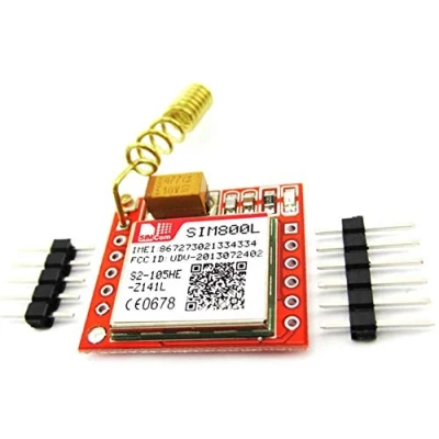 Immagine di SIM800L GPRS gsm Module PCB antenna SIM Board Quad Band Modulo Scheda Micro Card Porta seriale TTL con per Arduino MCU