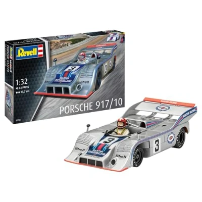 Immagine di Revell 07738 Porsche 917 Modellino in plastica non costruita/non verniciata, scala 1:32, Multicolore